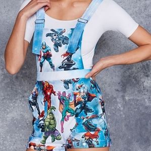 Avengers assemble shorts overall